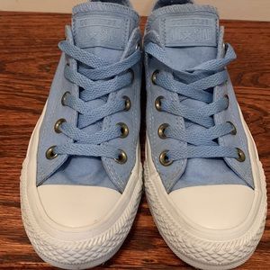 Like NEW Converse Light Blue Surplus Sneakers Mens Size 3/ Women’s Size 5.